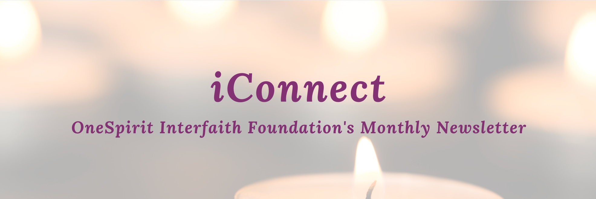 iConnect: This issue of OneSpirit’s Newsletter marks the opening of enrolment for our<br />
Spiritual Development and Ministry Training! Dive into everything you need to<br />
know about the Birch Pathway - detailed just below.